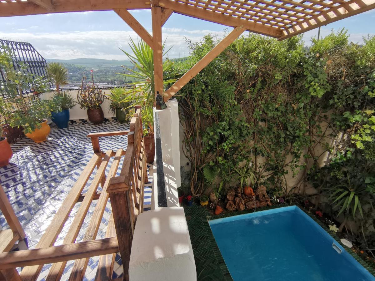 Dar Ben Daoud Avec Piscine Et Terrasse Privee Apartman Fez Kültér fotó
